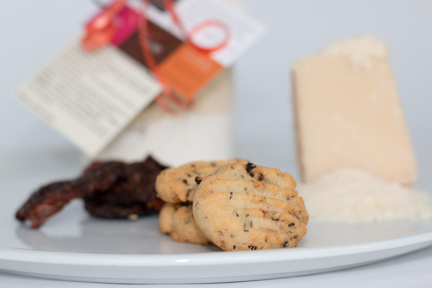 Sablés fromage aux tomates sechées