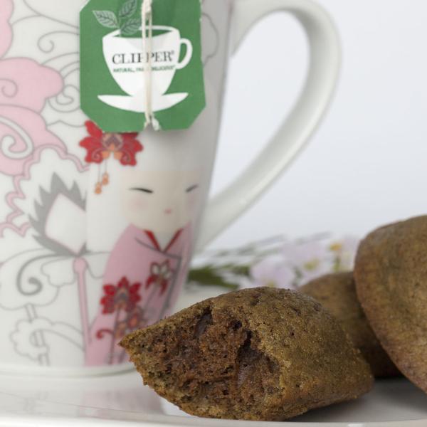 Madeleine au thé Matcha