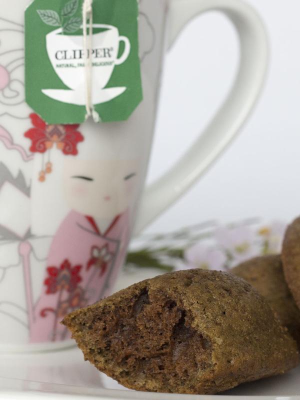 Madeleine au thé Matcha