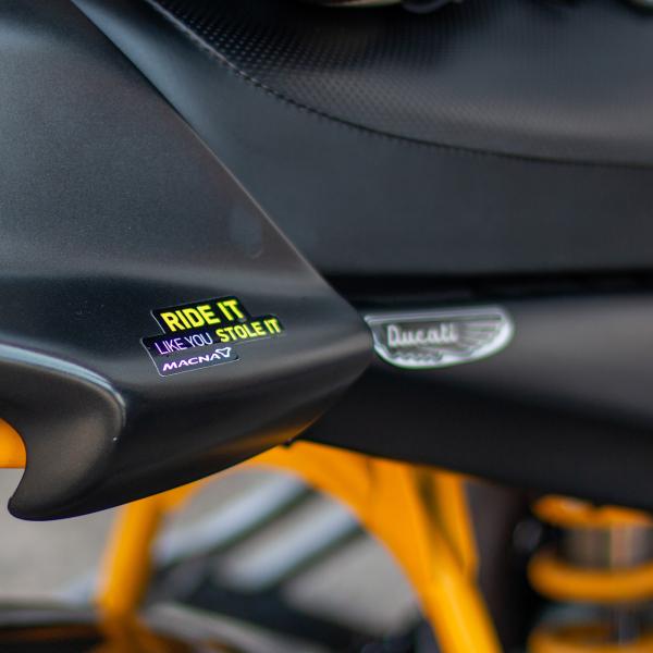 Rouler en Ducati ...