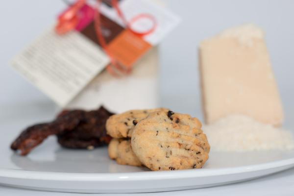 Sablés fromage aux tomates sechées